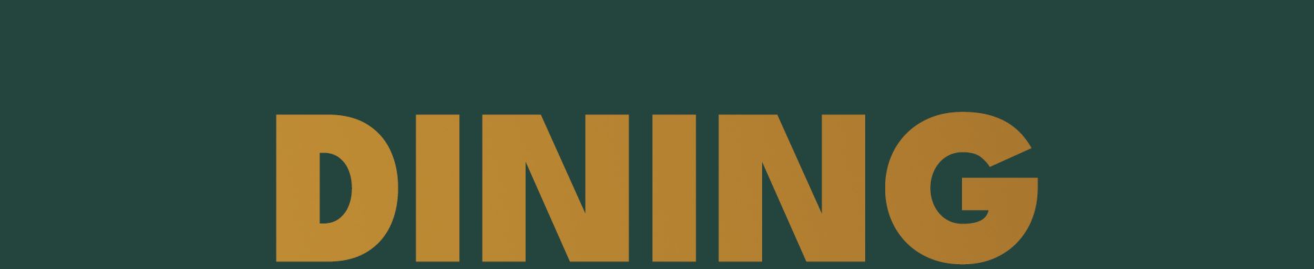 Dining Banner